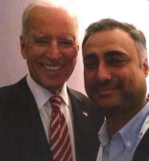 Imaad Zuberi And Joe Biden
